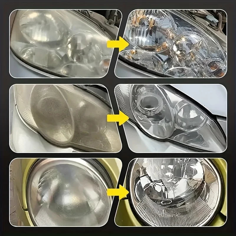 Automotive Headlight Restoration Kit Oxidation Remover Polishing