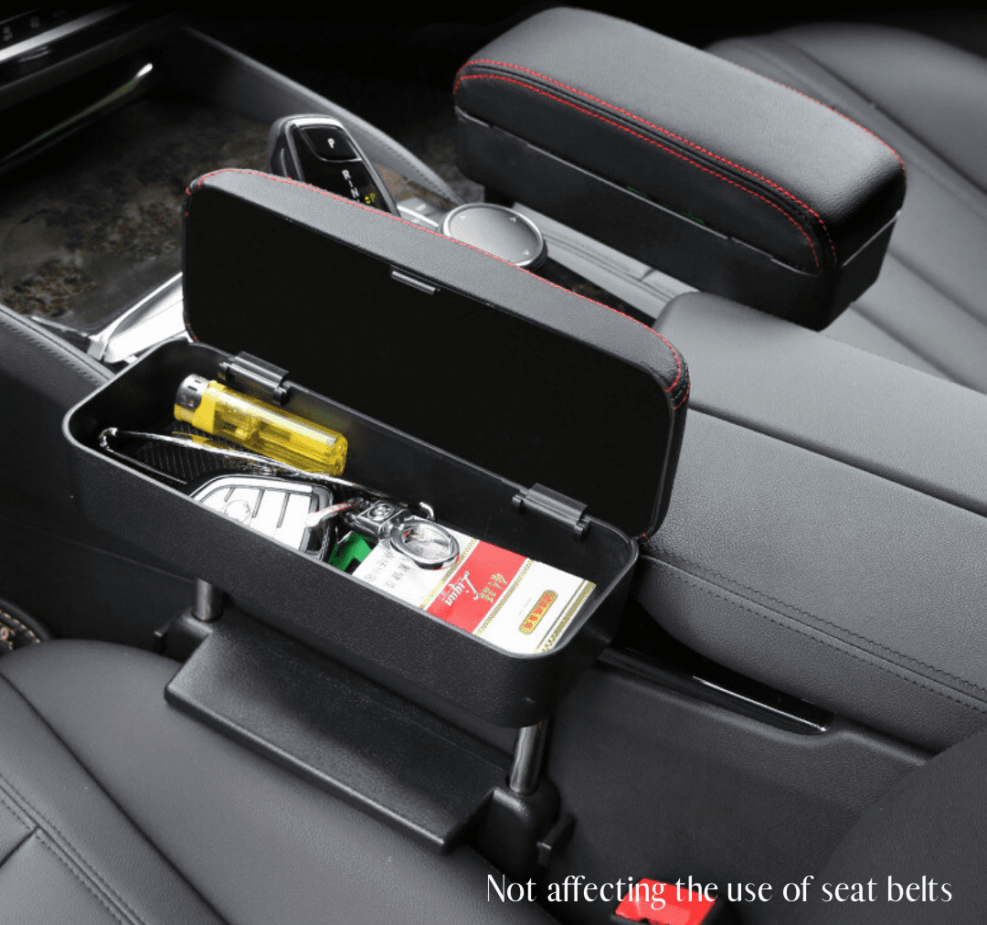 Car armrest support with cell phone charger-Inovata Store