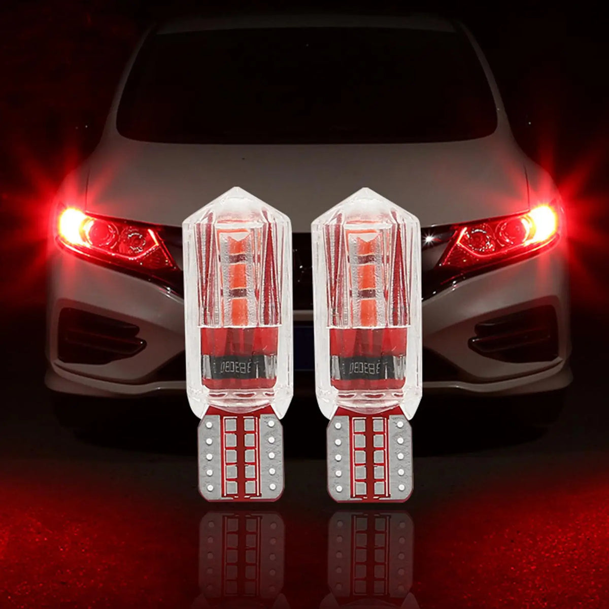 T10 Super Bright Automotive LED Bulb – Parking, License Plate and Interior Light 12V/24V (Pair)