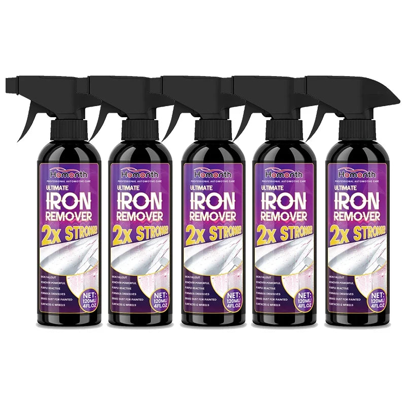 High-Power Automotive Rust Remover Spray for Wheels and Metals