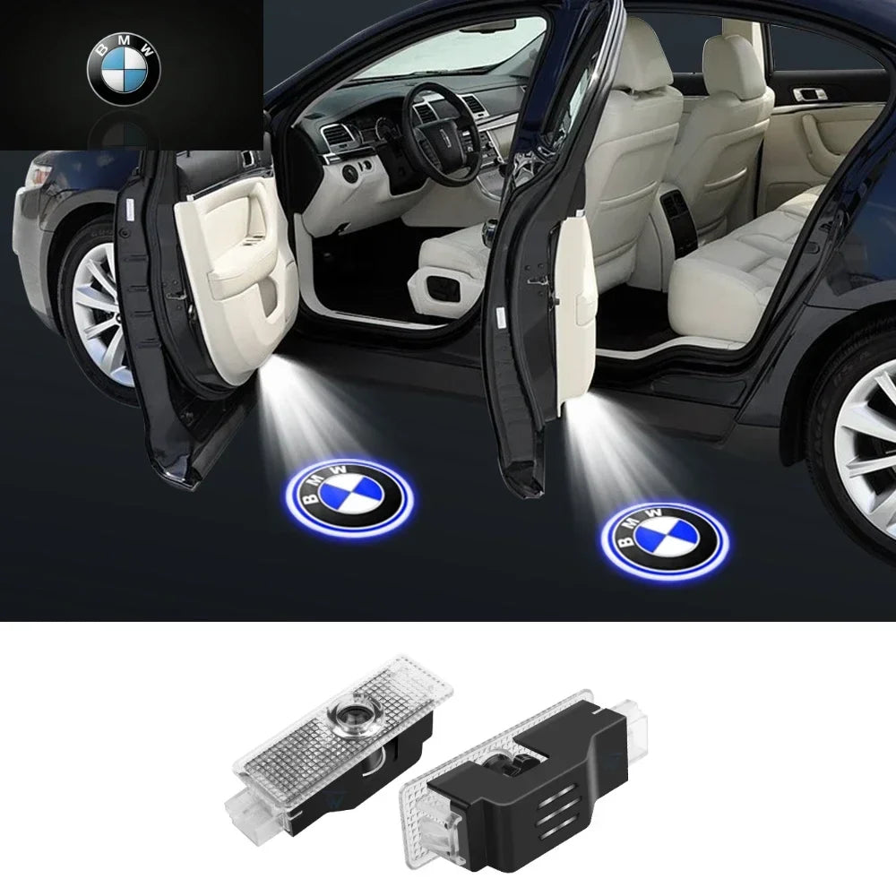 BMW Door LED Projector Welcome Light – Courtesy Logo Light for 3, 5, 7 Series and X1 (2 or 4-Piece Kit)