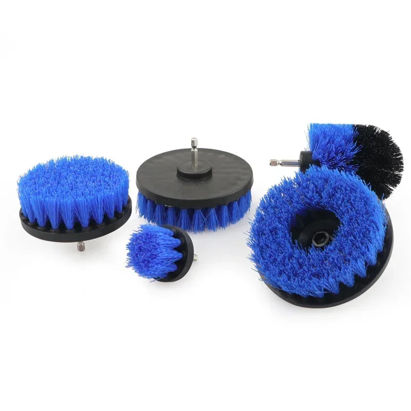 4-Inch Drill Brush for Automotive and Upholstery Cleaning
