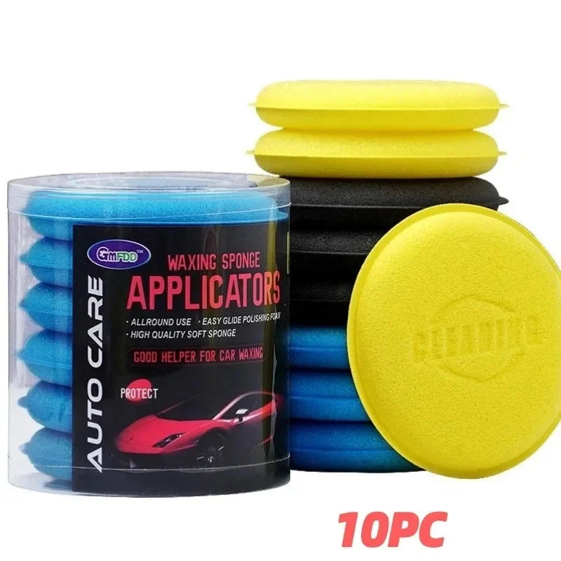 High-Density Automotive Wax Applicator Sponge for Polishing