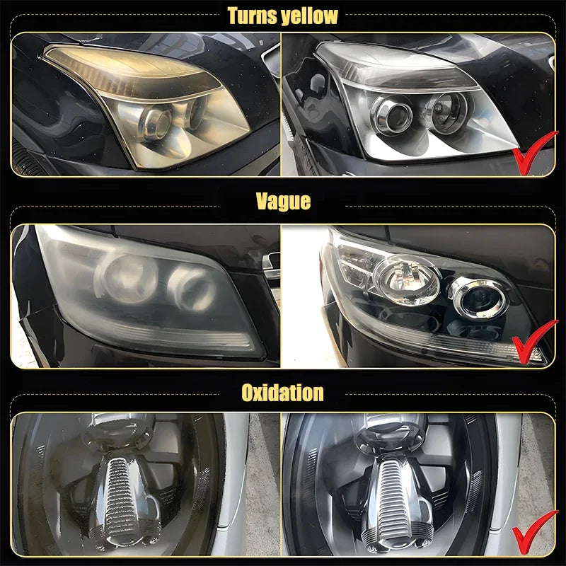 Restaurador de Farol Automotivo Remove Amarelado e Riscos