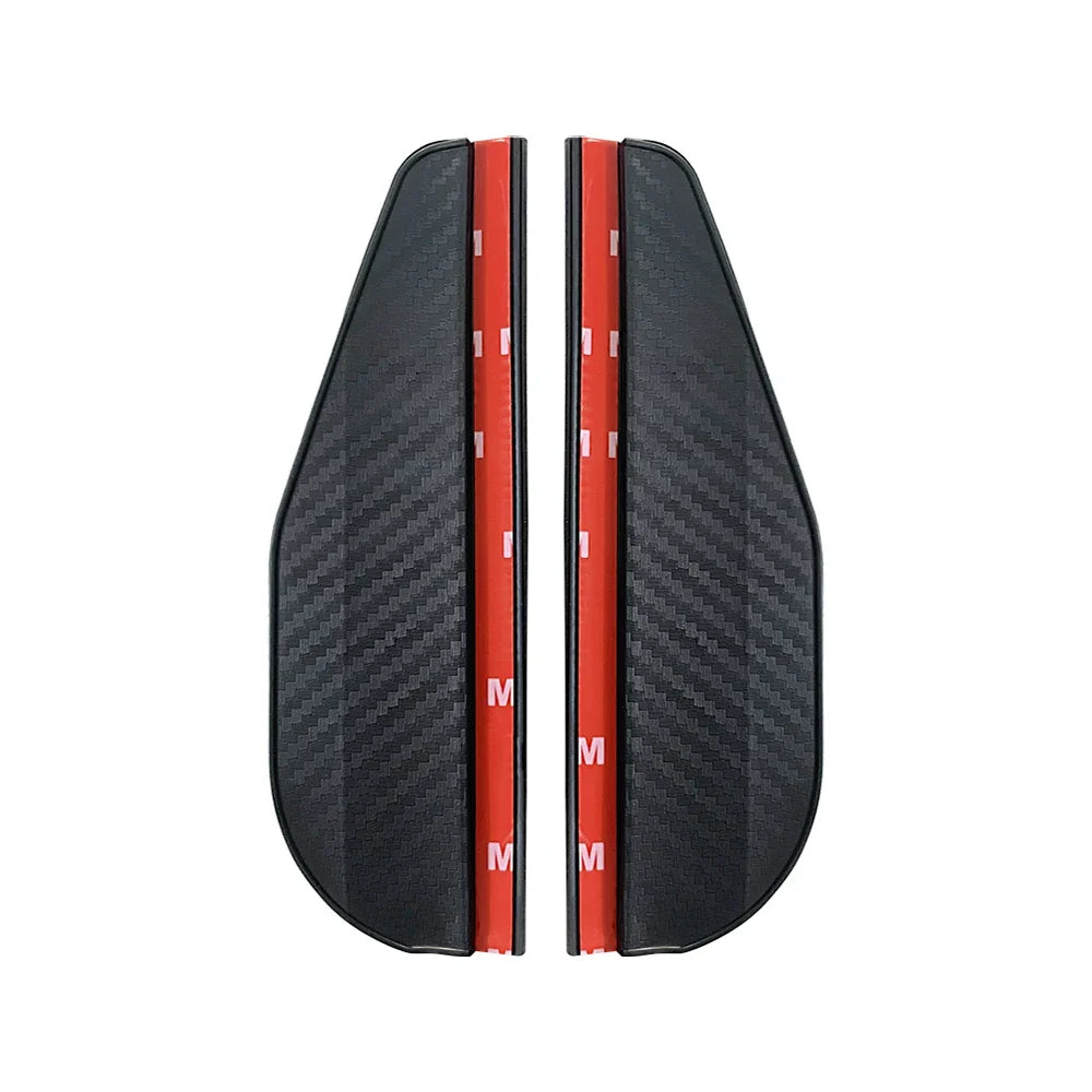 Protetor de Retrovisor Anti Chuva Automotivo – Viseira Rain Eyebrow Universal (Kit 2 Peças