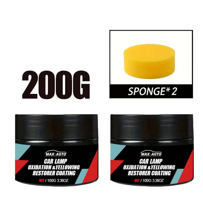 Automotive Headlight Restoration Kit Oxidation Remover Polishing