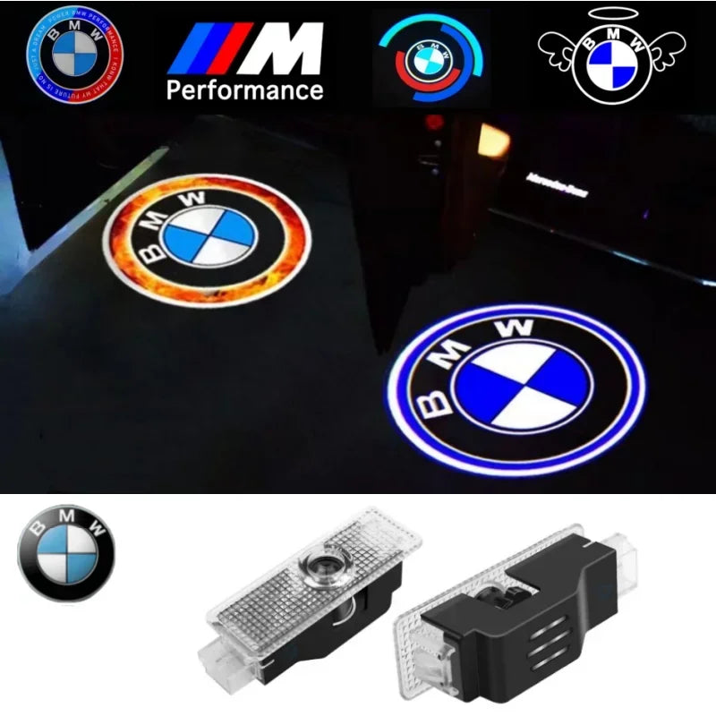BMW Door LED Projector Welcome Light – Courtesy Logo Light for 3, 5, 7 Series and X1 (2 or 4-Piece Kit)